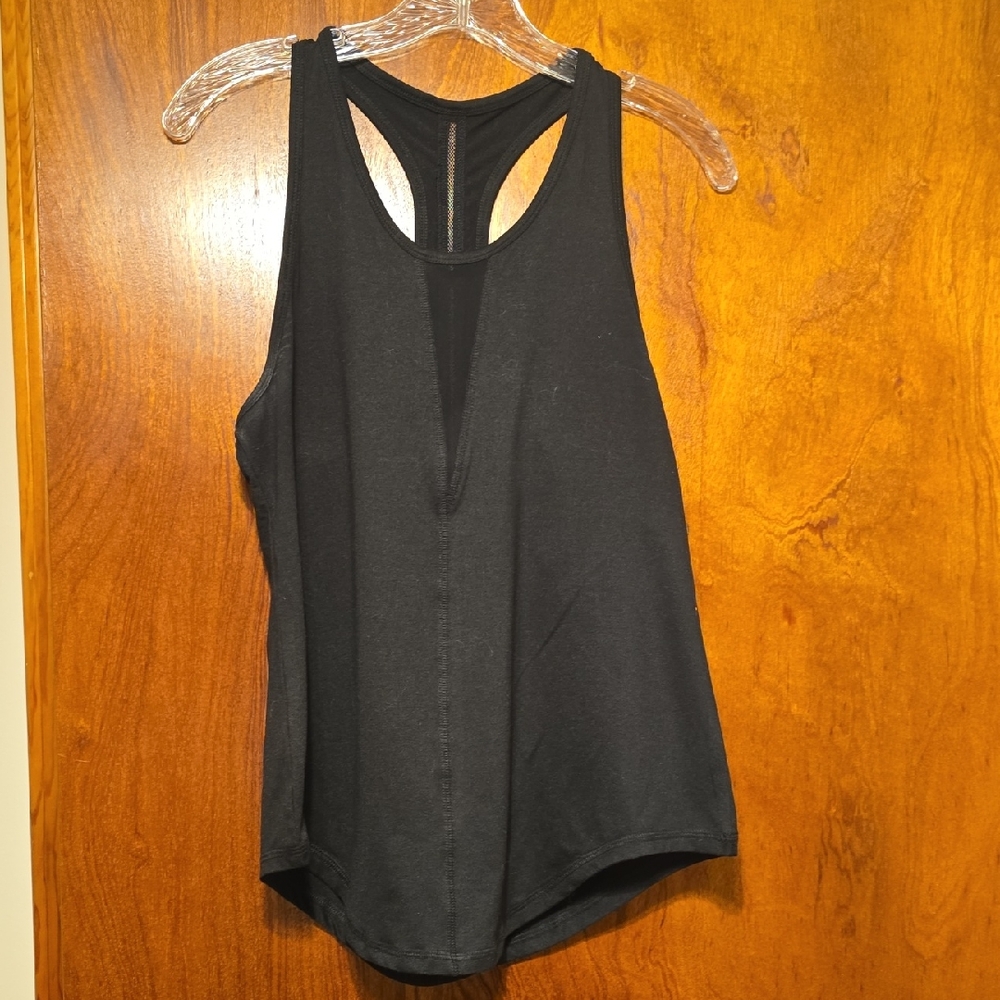 ZYIA Black Racerback Tank Top